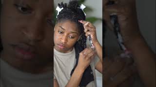My cheapest wash and go! #washngo #washandgoroutine #naturalhair #easystyles #type4naturalhair
