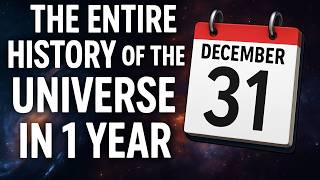 The Entire History of the Universe in 1 Year (Cosmic Calendar Explained)