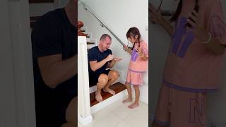Maya's quick thinking saved dad after big fall! #shorts by GamGam Family