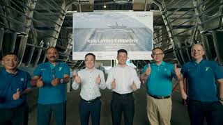 Yinson GreenTech: Hydromover 2 0 Keel Laying Ceremony Highlights