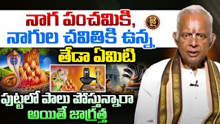 నాగ పంచమికి, నాగుల చవితికి ఉన్న తేడా ఏమిటి  ||  Spiritualist Dr. T.K.V. Raghavan | Jai Hindu
