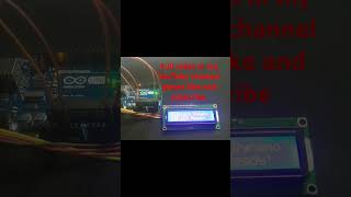Arduino with I2C LCD Display: Quick and Easy Setup #shorts #arduino  #i2cLCD
