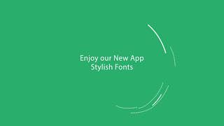 Stylish fonts Promo video || Trending Apps 2021 on Play Store