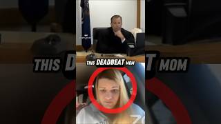 Deadbeat Mom THROWN In Jail For refusing Child Support #shorts