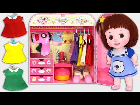 Baby Doli shopping and cooking food