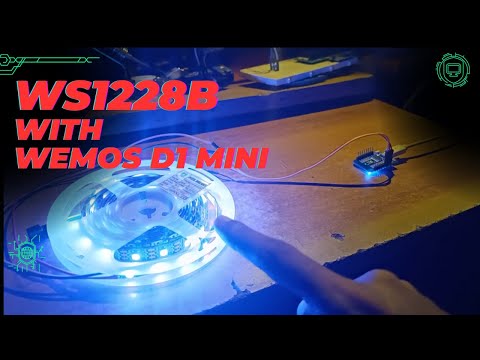 WS2812B Neopixel LED Strip : Connecting with Wemos D1 Mini for Dynamic Lighting #embeddedsystem