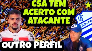 CSA TEM ACERTO COM CENTROAVANTE