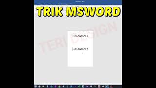 How to create 2 orientations in one document in MS Word
