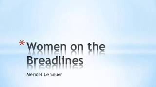 Women on the Breadlines by Meridel Le Sueur