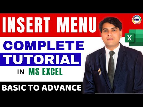 Insert Menu (In Excel) Complete Tutorial in Hindi | IACT Computer