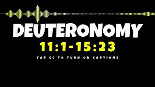 Deuteronomy 11–15 | Audio Bible Reading (WEB)