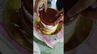 #chocolatecake#cake#cakedesign#cakedecorating#simple#food#homemade#homebaker#cakemaking#easycake