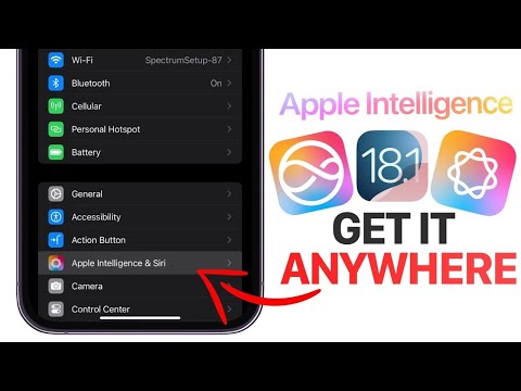 Apple Intelligence in iPhone 14 pro and now able in old devices  iOS 18.2 beta 2