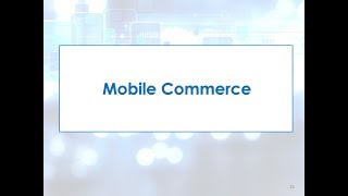 Topic 5 Section 2 Mcommerce