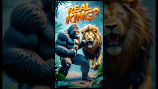 The Ultimate Gorilla vs Lion Battle (Cartoon)