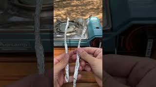 Too Small for the Stove? Problem Solved! #camping #campfire #creativesurvival #bushcraft