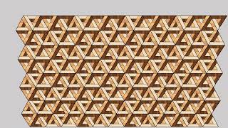 3D Cutting Board Wood - Basic Concept - Intarsi legno effetto 3D - Concetti base di lavorazione 1.2
