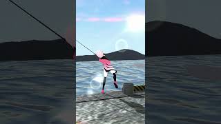 【悲劇】海釣りで…【#Vtuber/#ハダカデバネズミ】#shorts #varkshorts