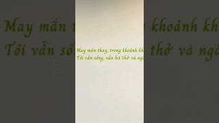 May mắn thay, trong khoảnh khắc này...
