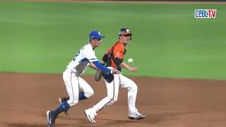 06/24 統一 VS 富邦 五局上，富邦防守漸回穩，讓統一攻勢無功而返