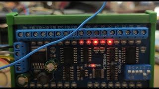 N4D3E16 eletechsup connect to Delta dvp by modbus RTU write to DO data 16DI 16DO RS485 Remote I/O
