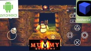 the mummy returns | the mummy returns gameplay | ps2 | ps2 emulator on android #gaming #android