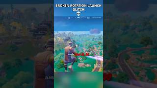 BROKEN ROTATION LAUNCH GLITCH in Fortnite Season 3😳 (Chapter 6) #fortnite #foryou #fyp #shortsfeed