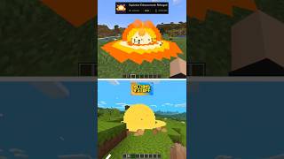 Java vs Bedrock Minecraft #minecraft #bedrock #java #mods #actionandstuff #explosion