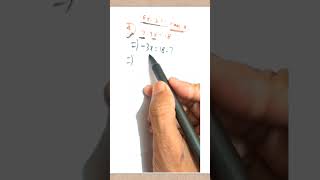 #maths #basicproblems #math #shortsfeed #mathstricks #howtosolvemyproblems #mathmath #tricks #shorts