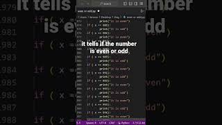 But it only works up to number 1000. #code #python #programming #vscode #fun #if #programmer