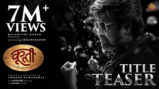 COOLIE - #Thalaivar171 Title Teaser (Hindi) | Superstar Rajinikanth | Sun Pictures | Lokesh| Anirudh