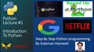 Introduction to Python |Lecture 1|Complete Python Course Step By Step@ExpertBee​