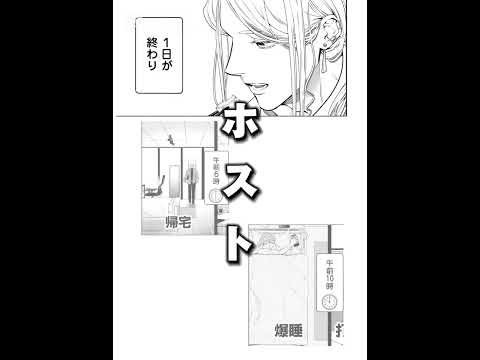 ホストと社畜の不思議な関係 #漫画　『ホストと社畜』