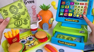 [🐰toy asmr🐰] SpongeBob Cash Register PlaySet ASMR Satisfying with Unboxing No Talking | Review Toys