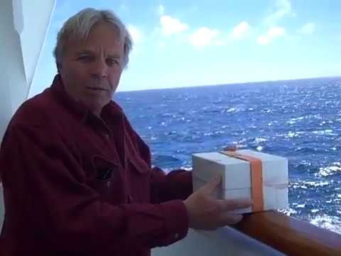 Louise Ashes at sea, May 31, 2013