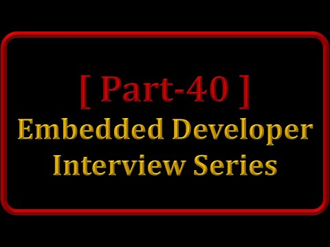 Pragma Directive in C || Part 40 - Interview Questions & Tips for Embedded Developer