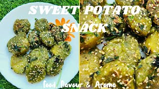 Sweet Potato Snack|Makar Sankranti Special|Winter Special Snacks |How to make Til & Sweet Potato