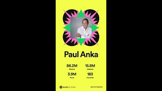 #spotifywrapped w/ Paul Anka 🎶 2022