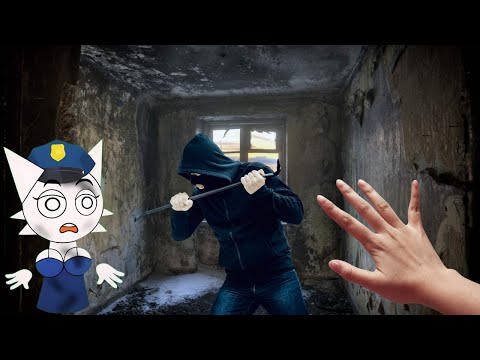 😱 Rescue WENDA POLICE from robbers in an abandoned house! (Real life Sprunki)