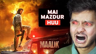 What happened to Rajkumar Rao? Maalik movie review by badal mazdur
