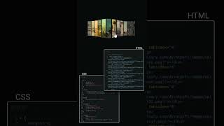 3D Image Wave Animation Using HTML CSS  2025  #viralvideo  #youtubeshorts #ytshorts #shortsfeed #yt
