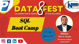 DataFest | SQL Boot Camp | Day 2 | 16 March 2023