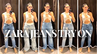 The Worst & Best Zara Jeans Pt.1 | Huge Zara Denim Try On For Pear Shaped Women