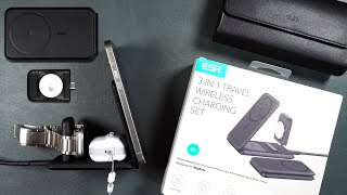 ESR QI2 3 in 1 Wireless Charging Set - My goto when I travel