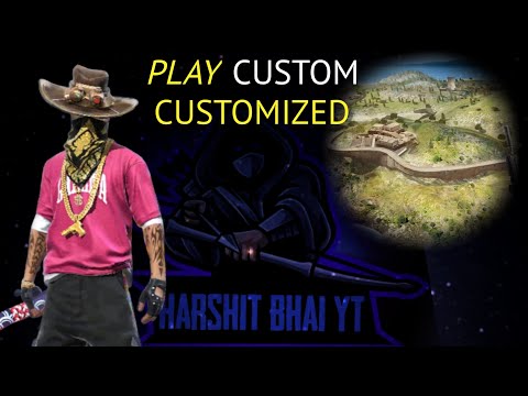 Play Custom, Craftland in my map 😂 | Join via I'd pass | Harshit Bhai YT | Free Fire MAX 🔥