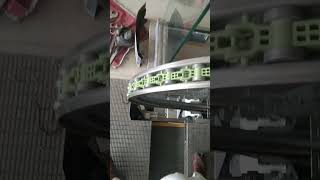 #lift and escalator Work #escalator  handrail chain replace new chain work mechanical #escalator