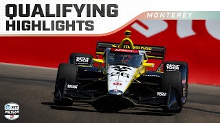 Qualifying Highlights | 2025 Java House Grand Prix of Monterey | INDYCAR SERIES