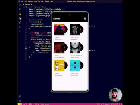 Albums Layout Animation