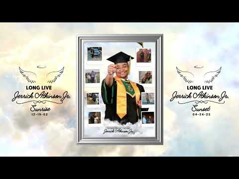 Funeral Program Presentation Jerrick Atkinson