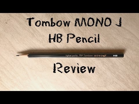 Tombow MONO J HB Pencil Review